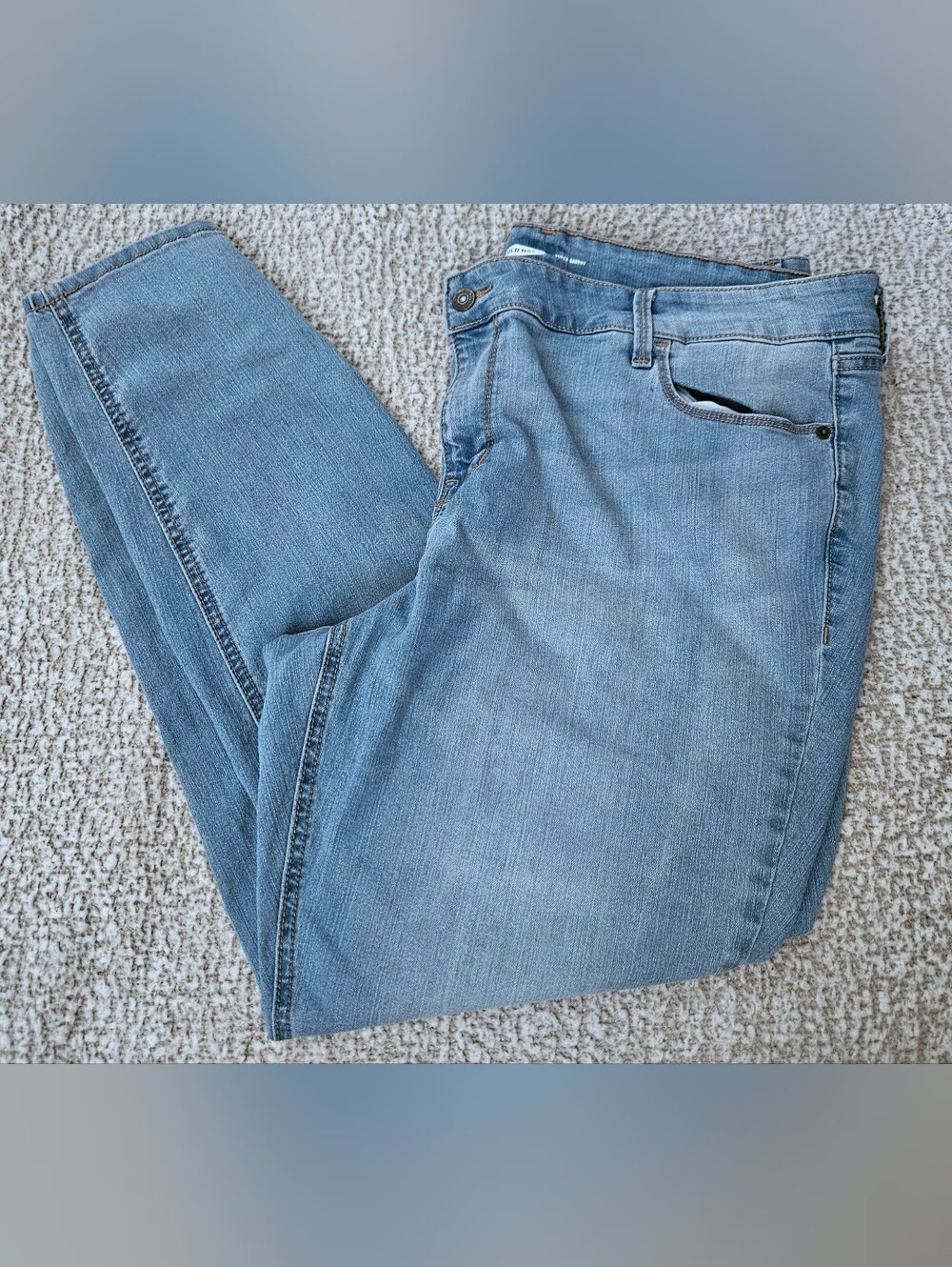 Old Navy Light Blue Skinny Jeans Size 22